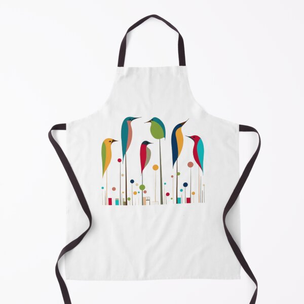 Item preview, Retro Mid-Century Modern Birds 50s 60s Style designed and sold by alvablakefg.