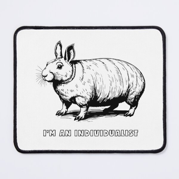 Item preview, I'm An Individualist – Uncommon Hybrid Creature Vintage Animal Illustration designed and sold by Litely.