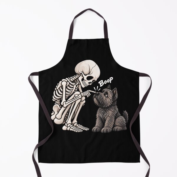 Item preview, Funny Skeleton Bouvier des Flandres Dog Boop Halloween Design Mom Dad designed and sold by rafaeltto.