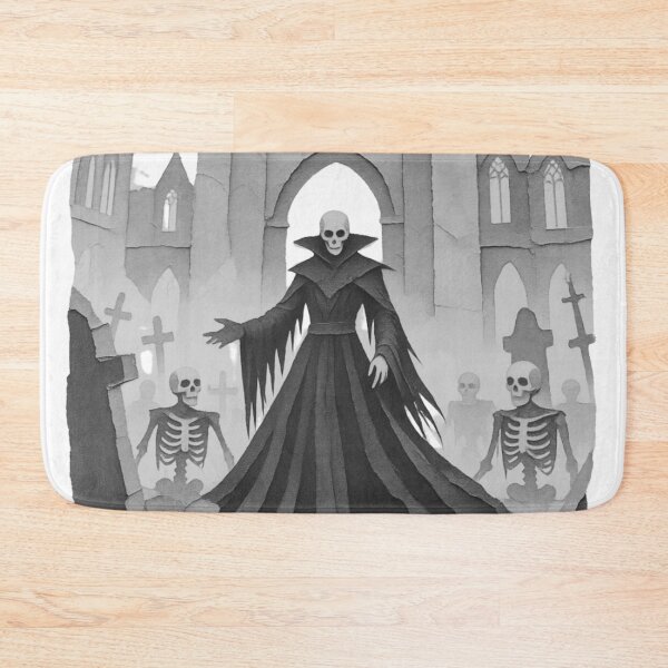 Item preview, Black and White Lich in Gothic Ruins designed and sold by Late Theory.
