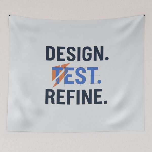 Item preview, Design Test Refine Mechanical Design Engineer designed and sold by Amr Darwish Graphic designer.