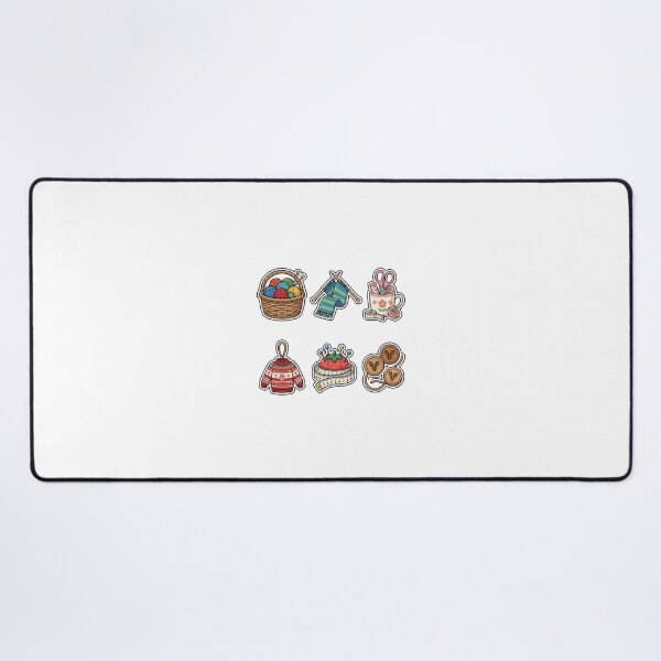 Item preview, Cozy Winter Knitting & Crafting Sticker Pack - Handmade Yarn Favorites designed and sold by SimpleP.