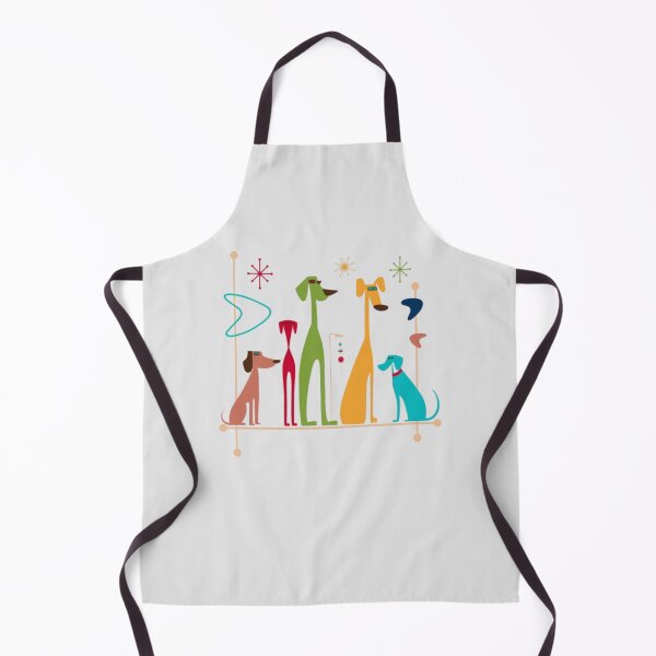Item preview, Retro Mid-Century Modern Dogs 50s 60s Style designed and sold by alvablakefg.