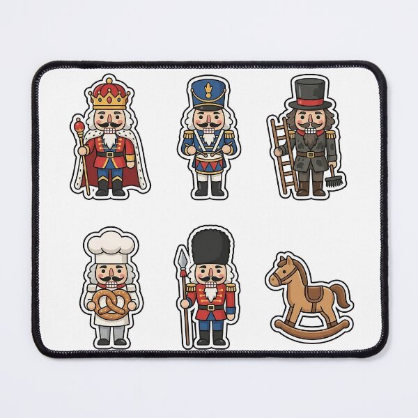 Item preview, Vintage Nutcracker Parade Sticker Pack - Traditional Guard Collection designed and sold by SimpleP.
