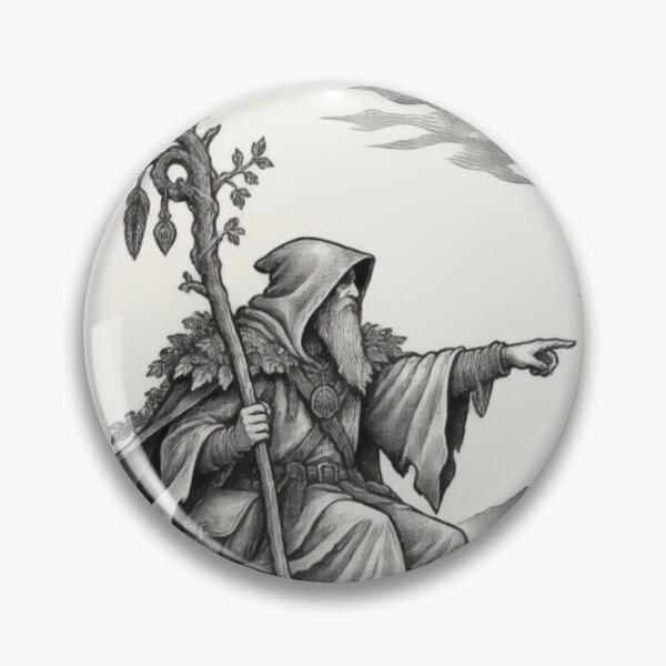 Item preview, Wandering Druid Tortoise Rider Vintage Fantasy Art designed and sold by AmiGraph.