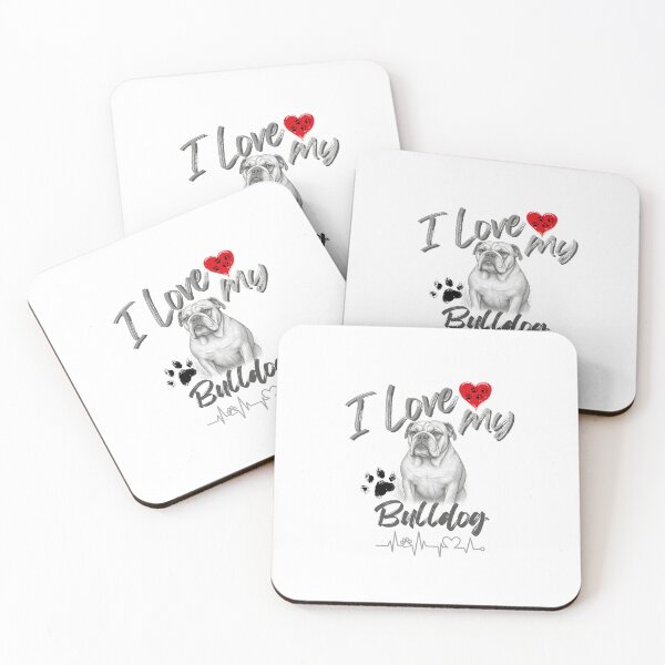 Item preview, I love my Bulldog designed and sold by iRenza.