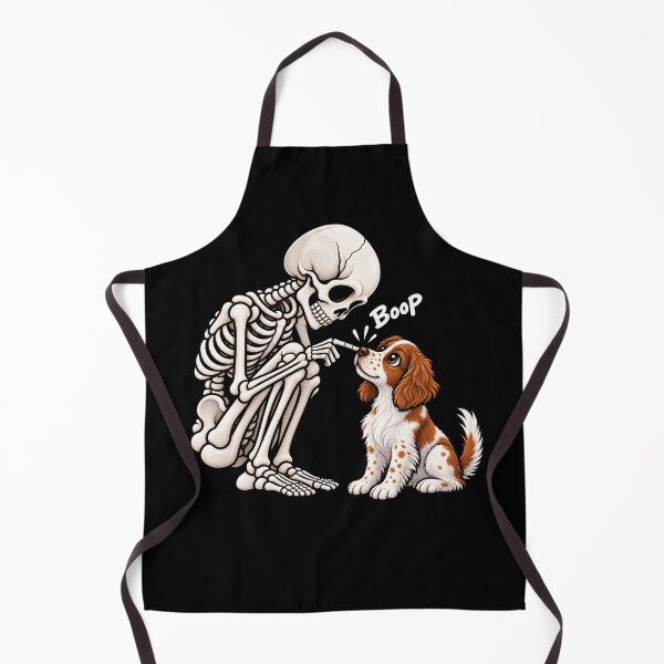 Item preview, Funny Skeleton Brittany Dog Boop Halloween Design Mom Dad designed and sold by rafaeltto.