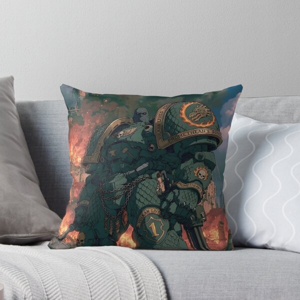 Artikelvorschau, Vulkan lebt Salamanders-Kapitel – Warhammer 40k Grafik-T-Shirt entworfen und verkauft von BravenBold.