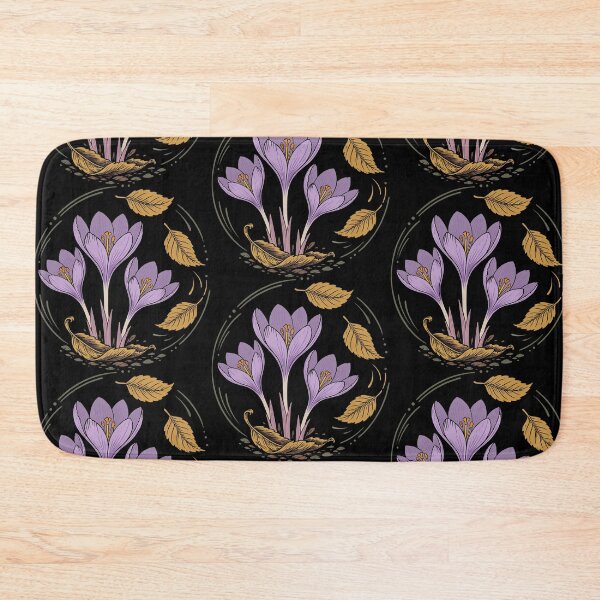 Item preview, Autumn crocus, autumn flowers, nature designed and sold by Christine Krahl.