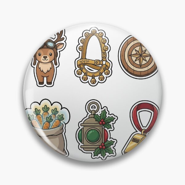 Item preview, Santa Reindeer Training Camp Sticker Pack - Flying Reindeer Essentials designed and sold by SimpleP.