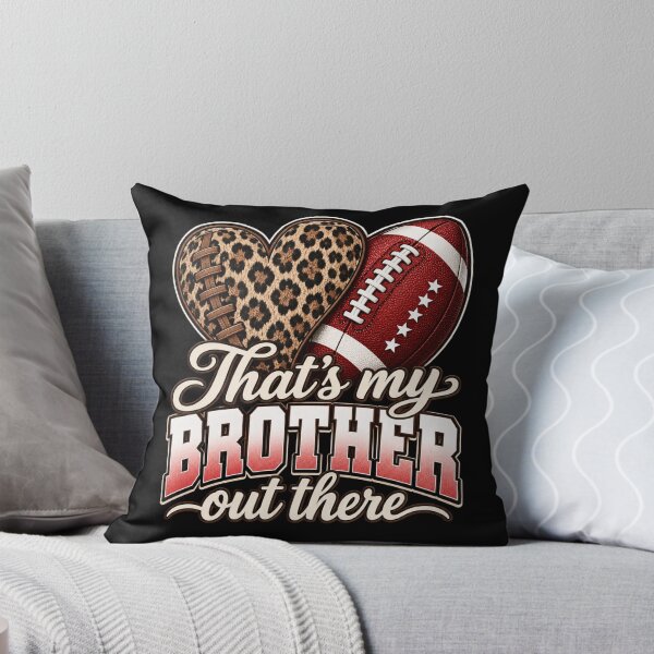 Item preview, Brother Football Fan That's My Brother Out There designed and sold by ROUX-ART.