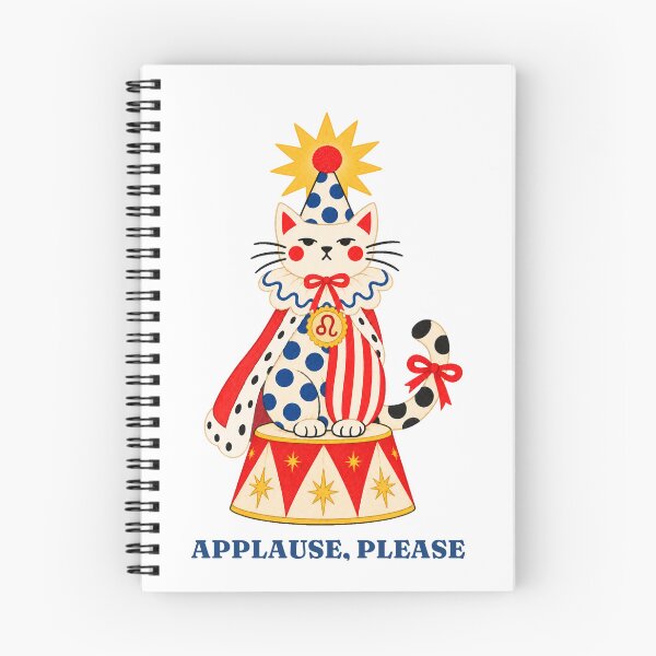 Item preview, Leo Zodiac Clown Cat. Circus Astrology. Clowncore. Applause Please. designed and sold by CoCoArt-Ua.