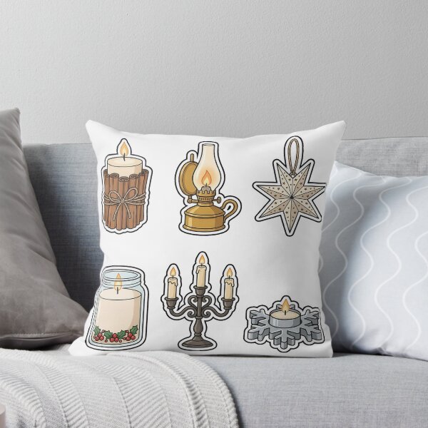 Item preview, Festive Candlelight & Lanterns Sticker Pack - Cozy Holiday Glow Set designed and sold by SimpleP.