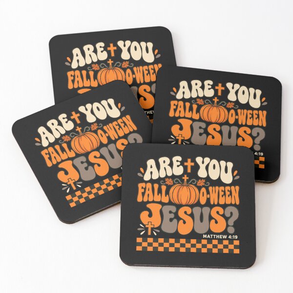 Item preview, Christian Halloween Fall-O-Ween Jesus? Matthew 4:19 designed and sold by ROUX-ART.