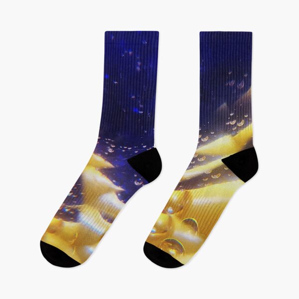 Item preview, Cosmic Dewdrops: Luminous Golden Sun & Infinite Cosmos designed and sold by ElionSolis.