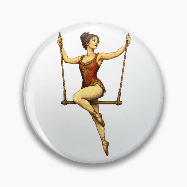 Item preview, Vintage Circus Trapeze Artist designed and sold by Impossible Archive.