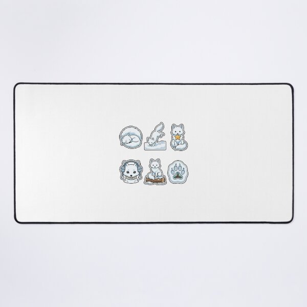 Item preview, Cute Arctic Fox Winter Sticker Pack - Snowy Forest Animal Set designed and sold by SimpleP.