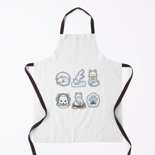 Item preview, Cute Arctic Fox Winter Sticker Pack - Snowy Forest Animal Set designed and sold by SimpleP.