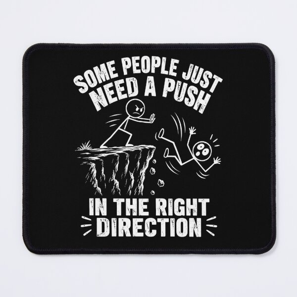 Item preview, Boundary Setting Humor: Push in the Right Direction designed and sold by ROUX-ART.