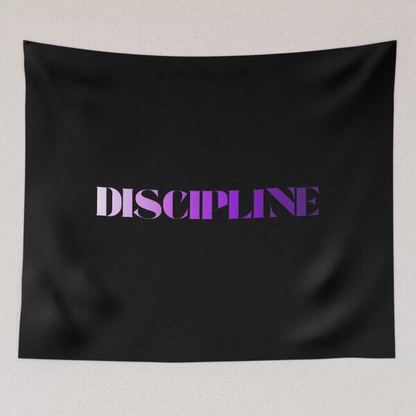 Item preview, Discipline Motivation Typography – Self Discipline Mindset designed and sold by Detroja Typography.