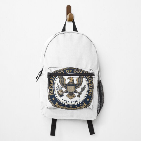 Item preview, Overthinking Official Seal designed and sold by CrazyRedBubble1.