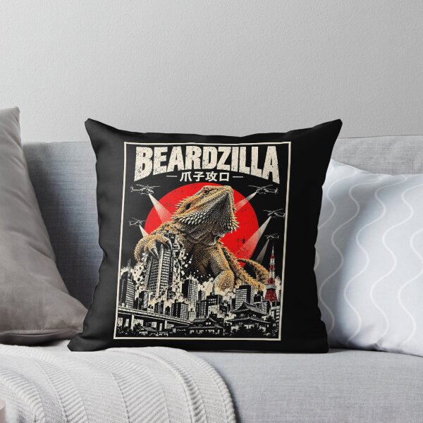 Item preview, Beardzilla Giant Bearded Dragon Monster in the City designed and sold by andre-hollow.