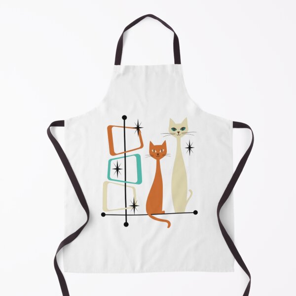 Item preview, Retro Mid-Century Modern Cats 50s 60s Style designed and sold by alvablakefg.