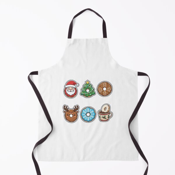 Item preview, Sweet Christmas Donut Sticker Pack - Festive Bakery Treats Set designed and sold by SimpleP.