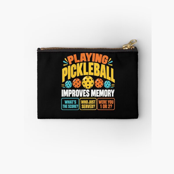 Item preview, Pickleball Humor Improves Memory designed and sold by ROUX-ART.