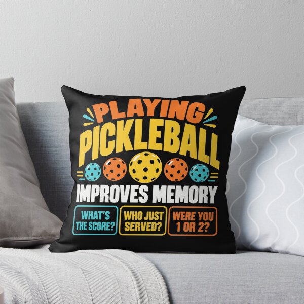 Item preview, Pickleball Humor Improves Memory designed and sold by ROUX-ART.