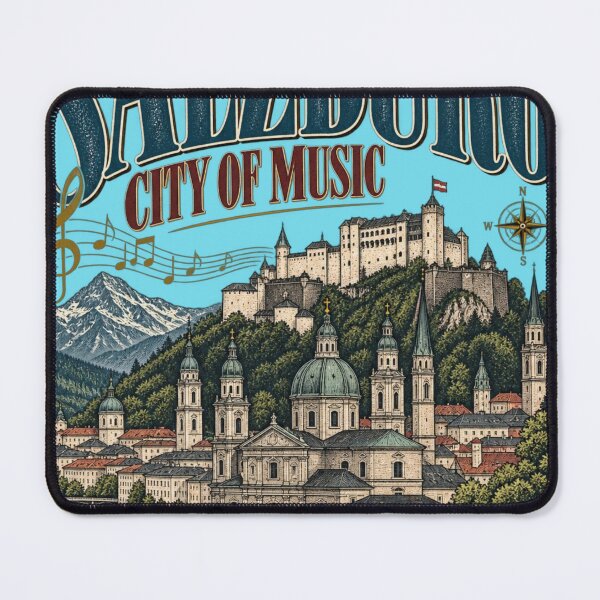 Item preview, SALZBURG — CITY OF MUSIC designed and sold by KrungiT Design .