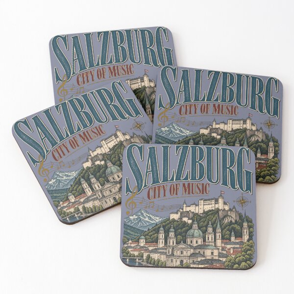 Item preview, SALZBURG — CITY OF MUSIC designed and sold by KrungiT Design .