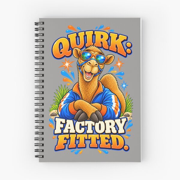 Item preview, Quirk: Factory Fitted – Funny Camel T-Shirt Animal Graphic Camel T-Shirt designed and sold by Camel & Quirk.