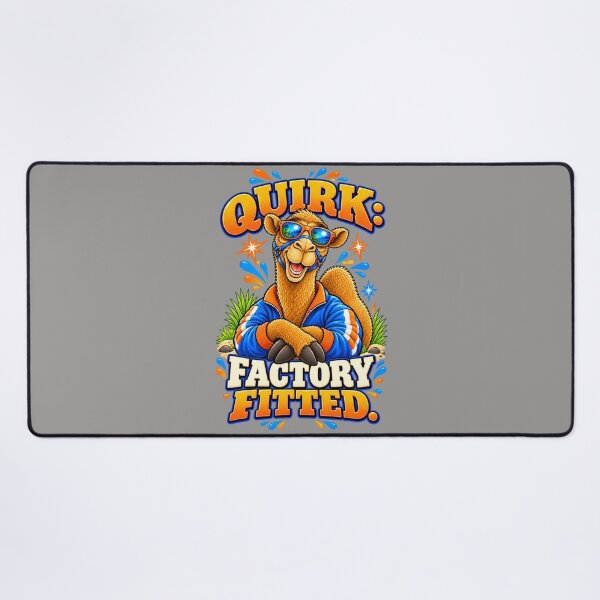 Item preview, Quirk: Factory Fitted – Funny Camel T-Shirt Animal Graphic Camel T-Shirt designed and sold by Camel & Quirk.