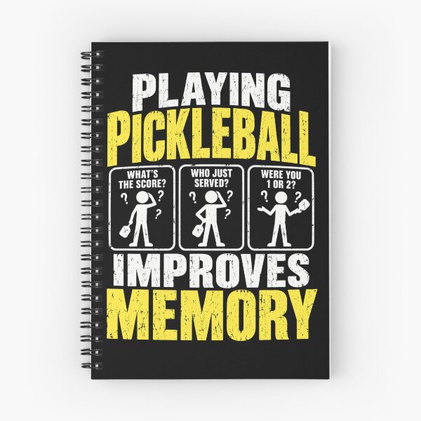 Item preview, Pickleball Humor Playing Pickleball Improves Memory designed and sold by ROUX-ART.