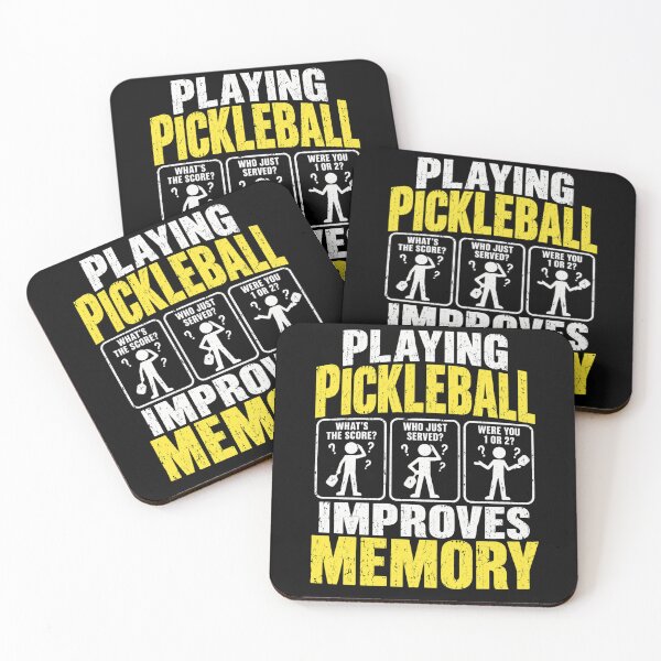 Item preview, Pickleball Humor Playing Pickleball Improves Memory designed and sold by ROUX-ART.