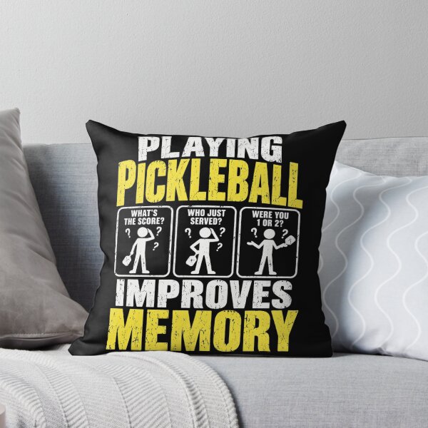 Item preview, Pickleball Humor Playing Pickleball Improves Memory designed and sold by ROUX-ART.