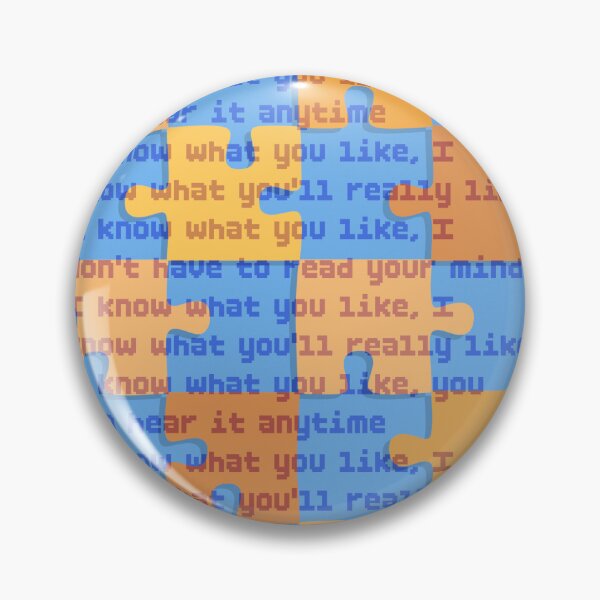 Item preview, I Know What You Like – Lyric Collage Sticker designed and sold by tviyluv.