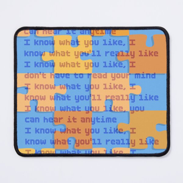 Item preview, I Know What You Like – Lyric Collage Sticker designed and sold by tviyluv.