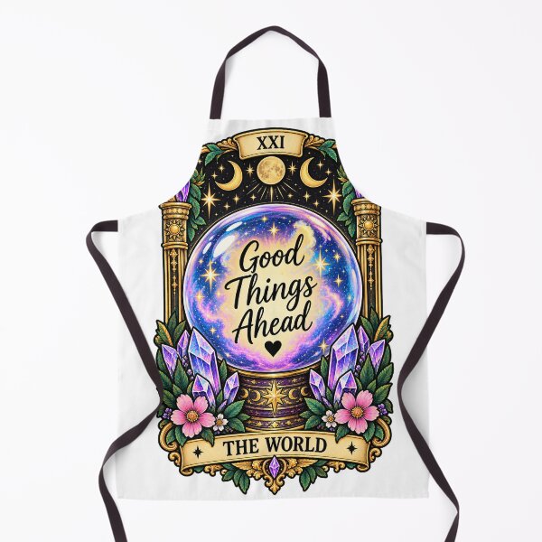 Item preview, The World Tarot Good Things Ahead designed and sold by DarkMoonSiren.