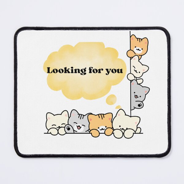 Item preview, ? Looking for You – Cute Cat Friends designed and sold by Eshopss.