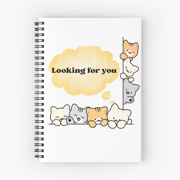 Item preview, ? Looking for You – Cute Cat Friends designed and sold by Eshopss.