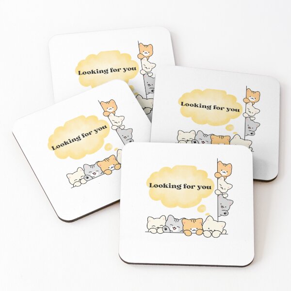 Item preview, ? Looking for You – Cute Cat Friends designed and sold by Eshopss.