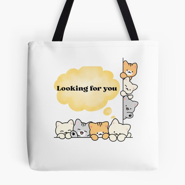 Item preview, ? Looking for You – Cute Cat Friends designed and sold by Eshopss.