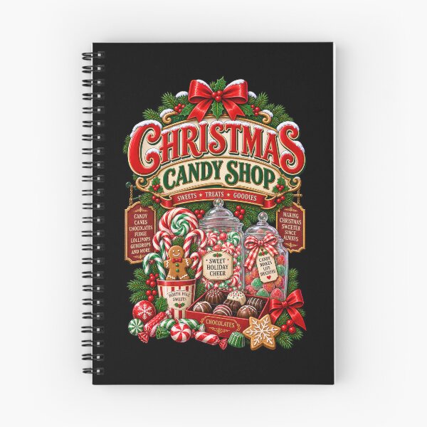 Item preview, Vintage Christmas Candy Shop designed and sold by RockitBaby.