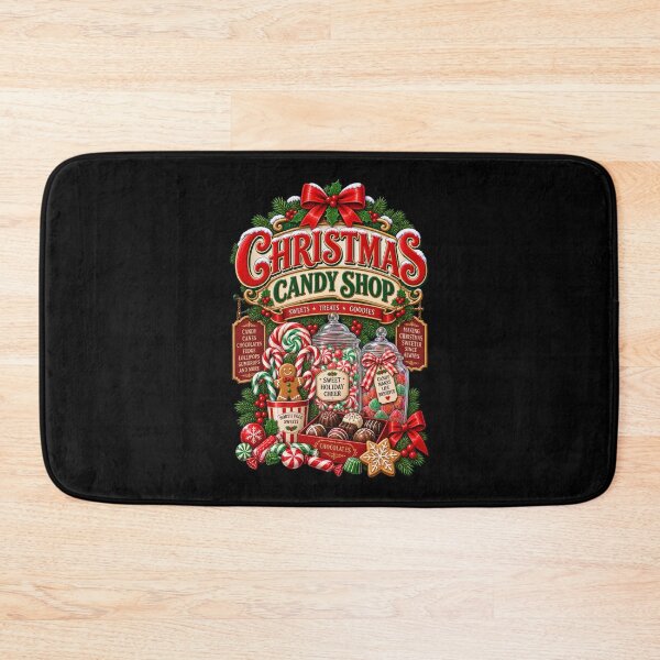 Item preview, Vintage Christmas Candy Shop designed and sold by RockitBaby.