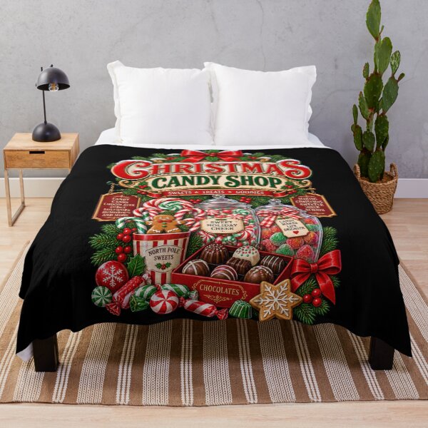 Item preview, Vintage Christmas Candy Shop designed and sold by RockitBaby.