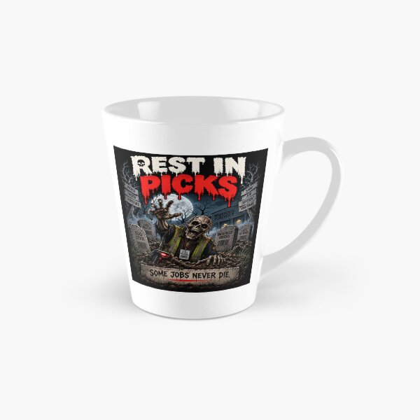 Item preview, Rest in Picks – Funny Warehouse Halloween Horror Design designed and sold by KeeganDykes.