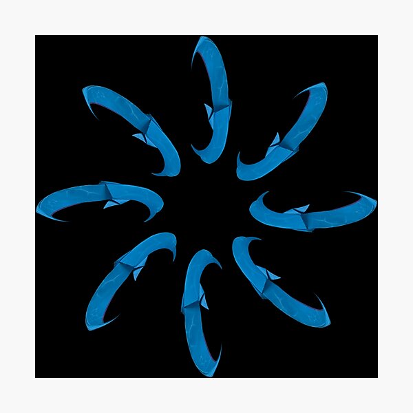 Item preview, Blue mandala designed and sold by Meo Design.