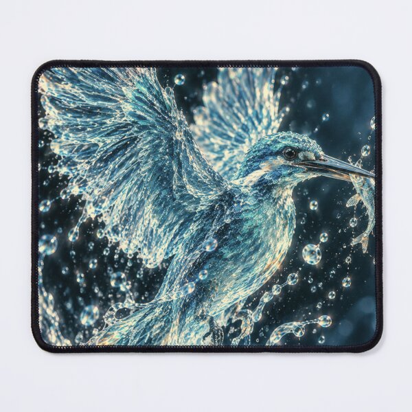 Item preview, Liquid hunter – kingfisher made of water designed and sold by Eric Nagel.